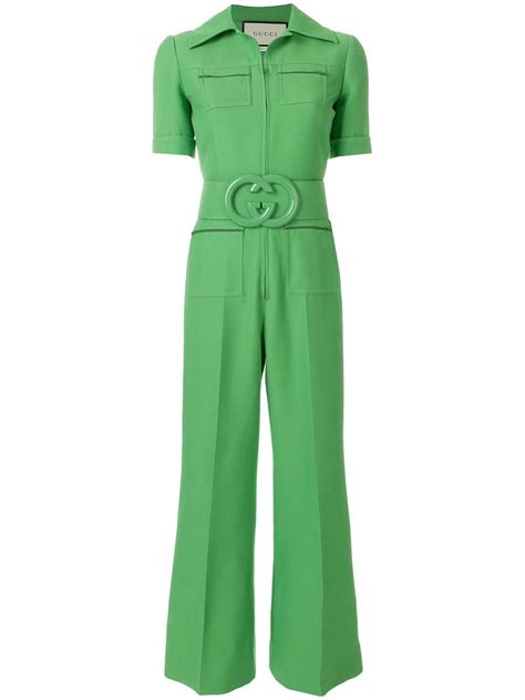 green jumpsuit gucci|green gucci heels.